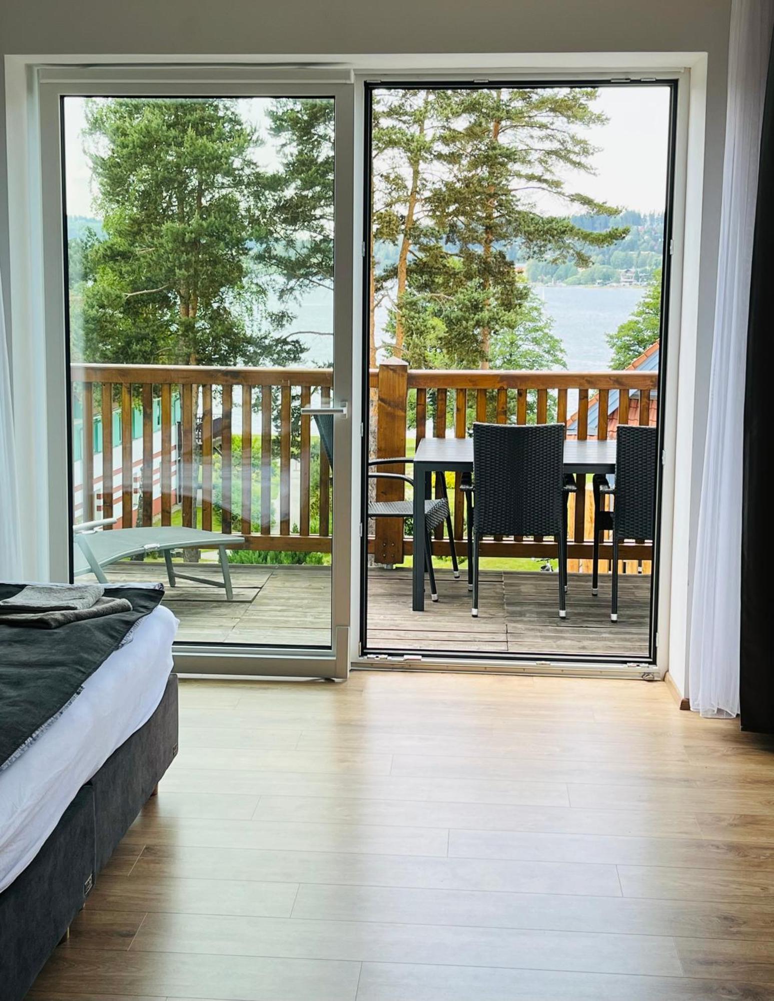 Lipno Beach Apartment 리프노나드비타보브 외부 사진
